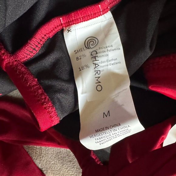 Charmo Red Women's Swimwear - Picture 5 of 9